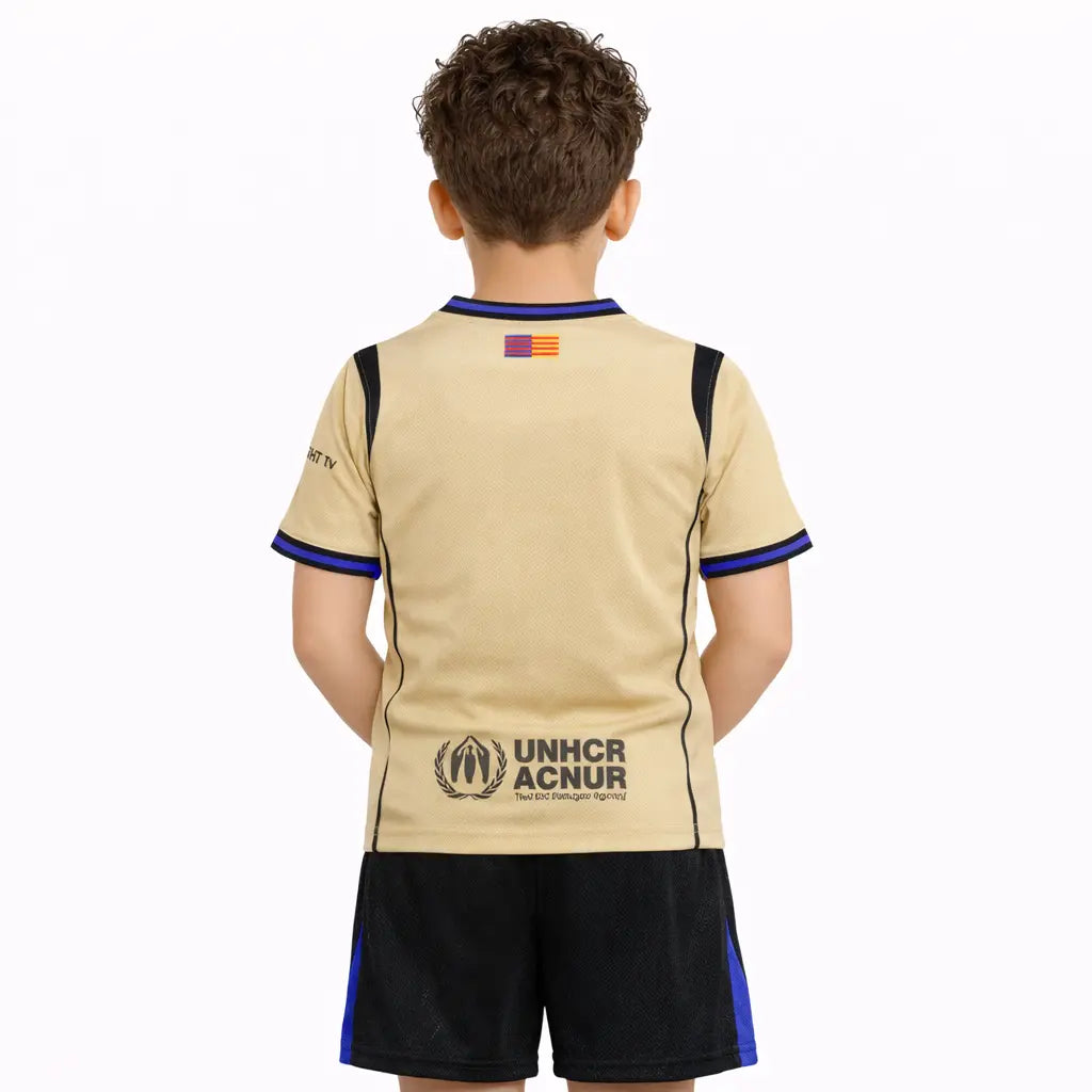 Conjunto Infantil Barcelona 2025/26 Away