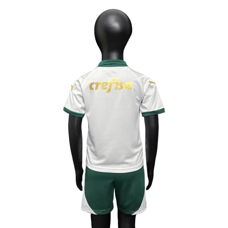 Conjunto Infantil Palmeiras 2024/25 Away - Tamanho 16 (2-3 anos)
