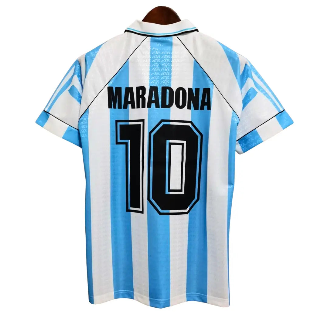 Camisa Argentina 1994 Home #10 MARADONA - Tamanho M