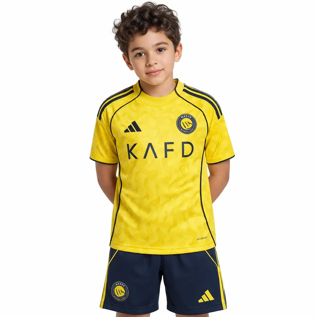 Conjunto Infantil Al-Nassr 2025/26 Home