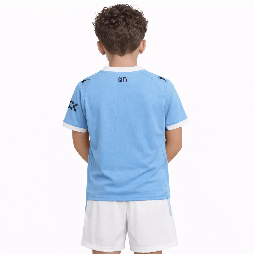Conjunto Infantil Manchester City 2025/26 Home