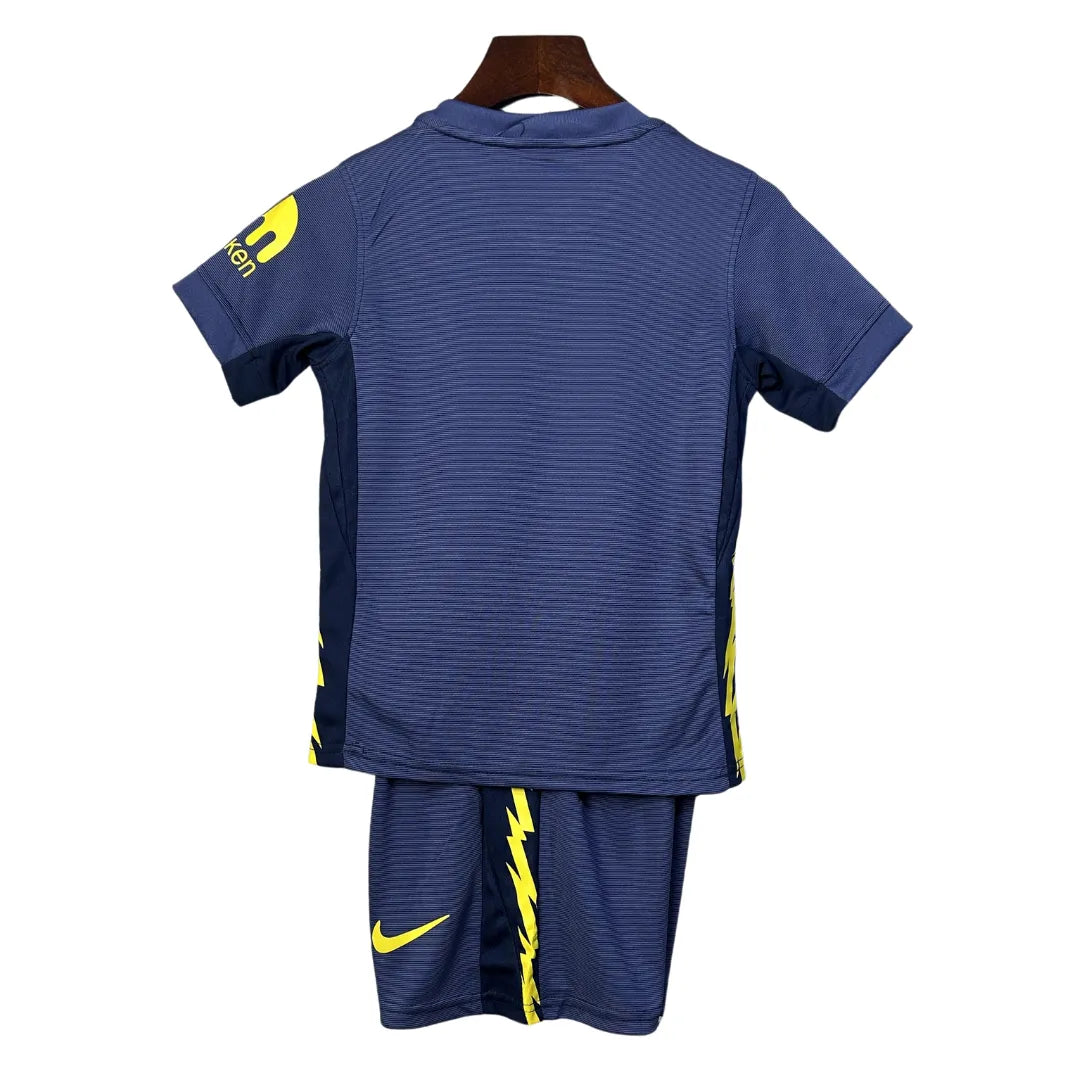 Camisa Atlético de Madrid 2025/26 Away - Kit Torcedor Infantil