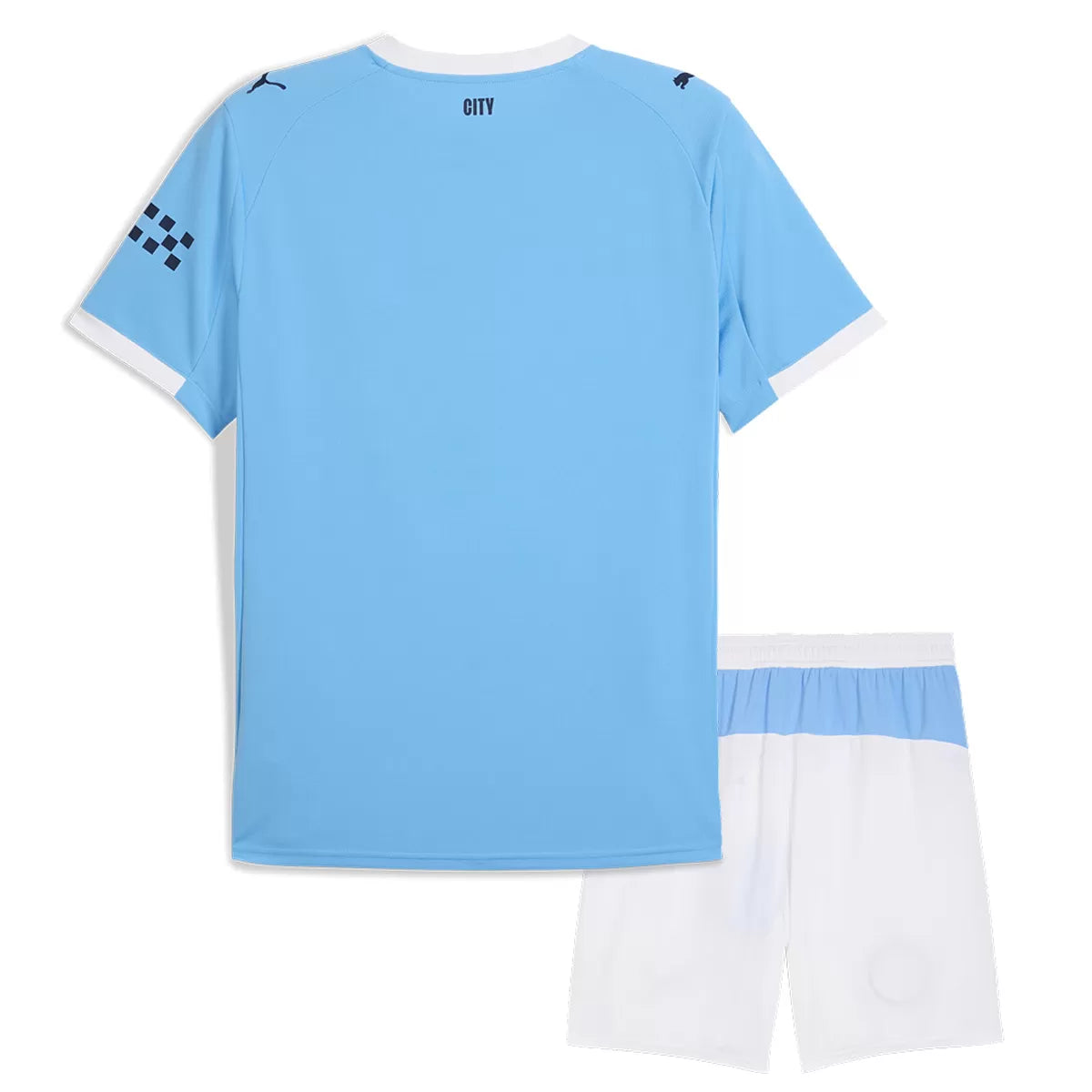 Conjunto Infantil Manchester City 2025/26 Home - Tamanho 26 (11-12 Anos)
