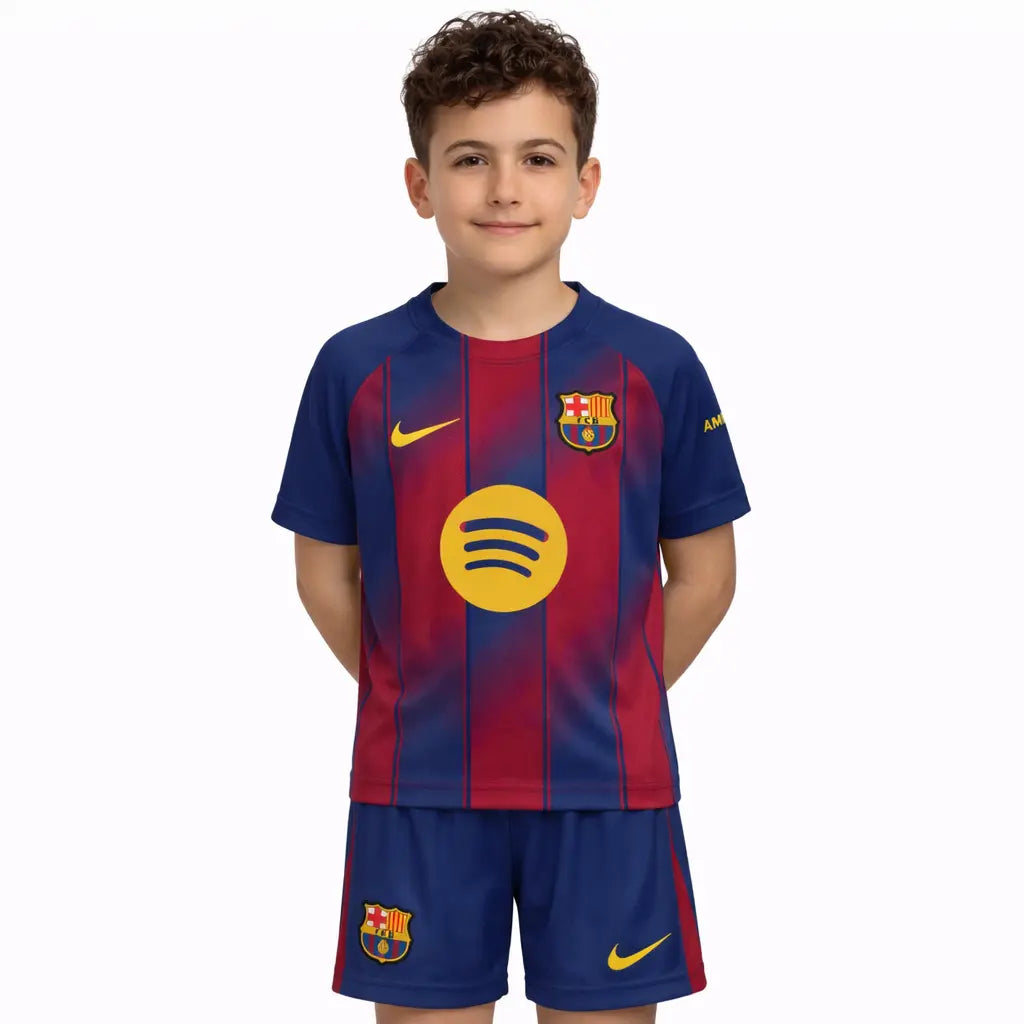 Conjunto Infantil Barcelona 2025/26 Home