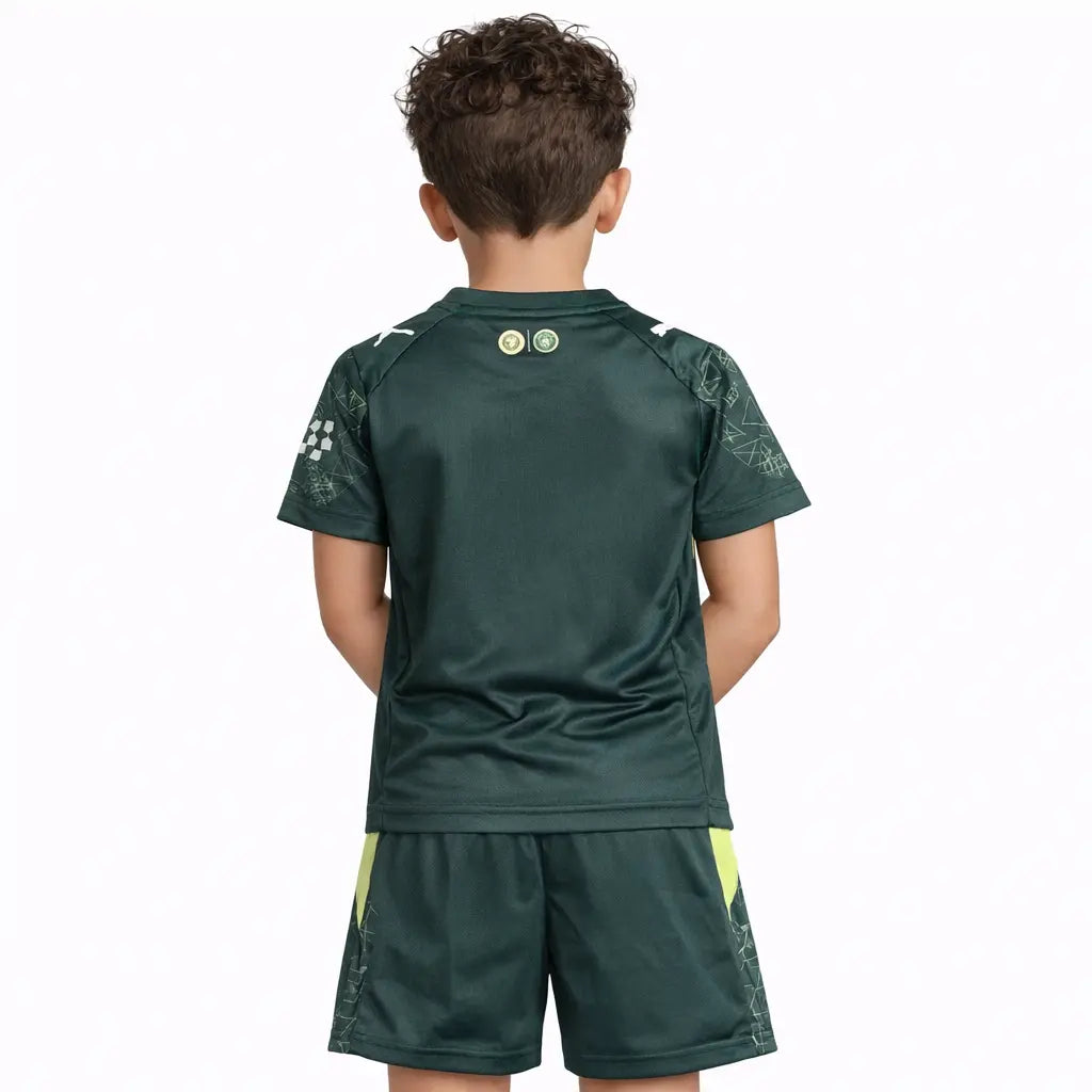 Conjunto Infantil Manchester City 2025/26 Fourth