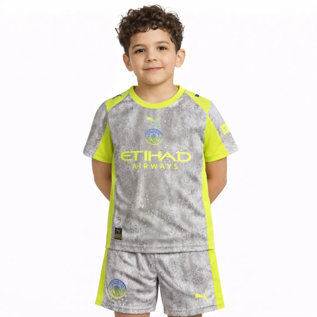 Conjunto Infantil Manchester City 2025/26 Third