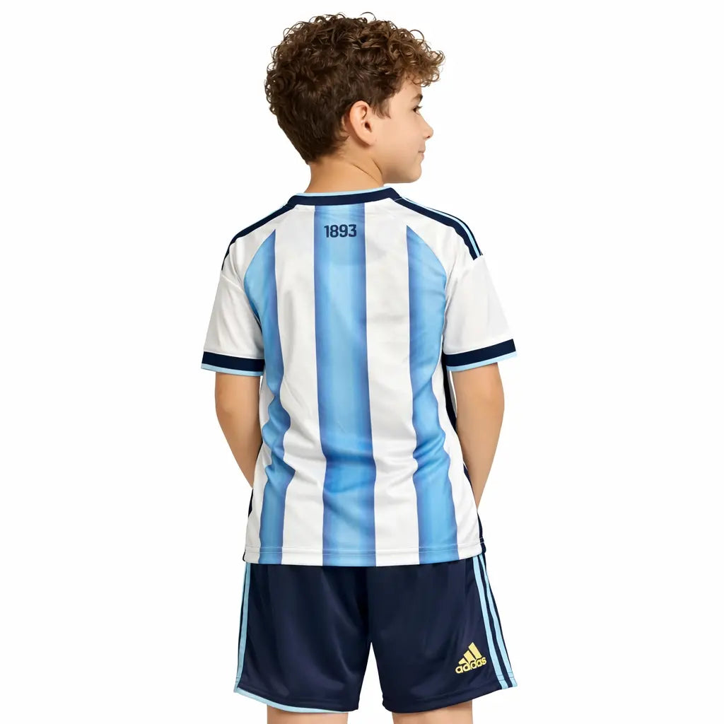 Camisa Seleção Argentina 2026 Home - Kit Torcedor Infantil