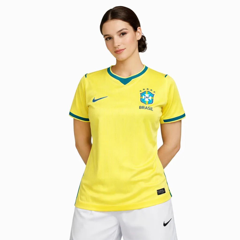 Camisa Brasil 2026 Home - Versão Feminina