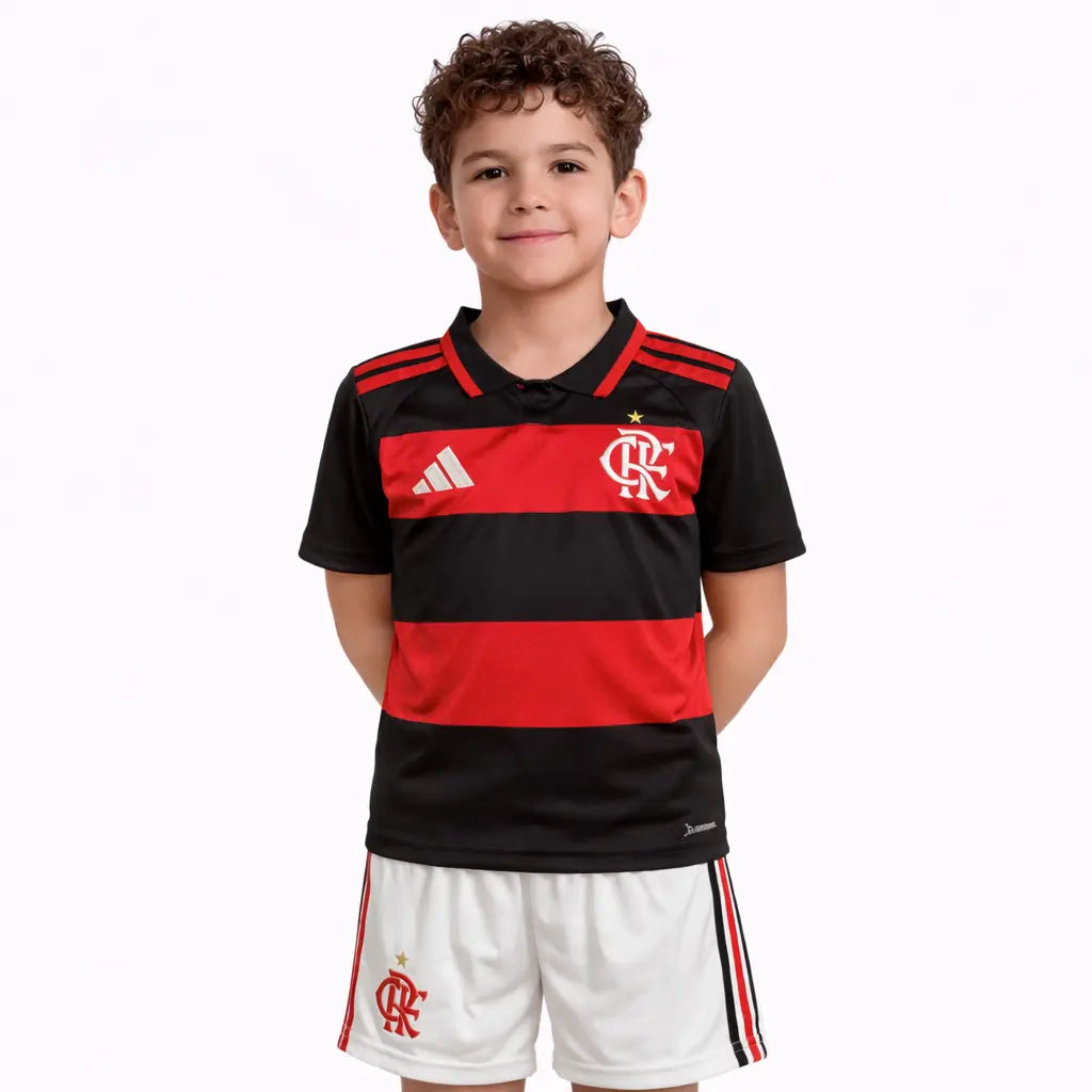 Conjunto Infantil Fla 2026 Home