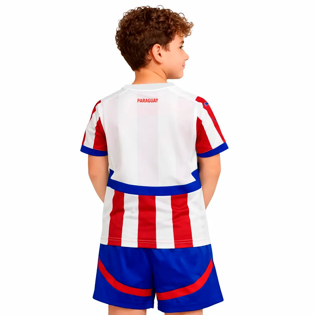 Camisa Seleção Paraguai 2024 Home - Kit Torcedor Infantil